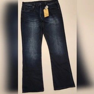 Buffalo David Bitton Slim Bootcut Jeans - 36x32